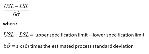process capability study
