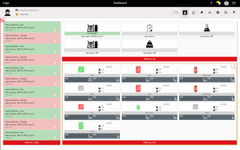 Automated notifications support cloud-based SPC in quality management