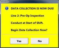 Data Collection Reminder