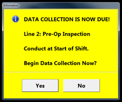 ProFicient Data Collection Reminder