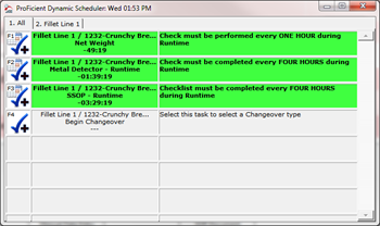 Timed SPC Process Notifications in ProFicient